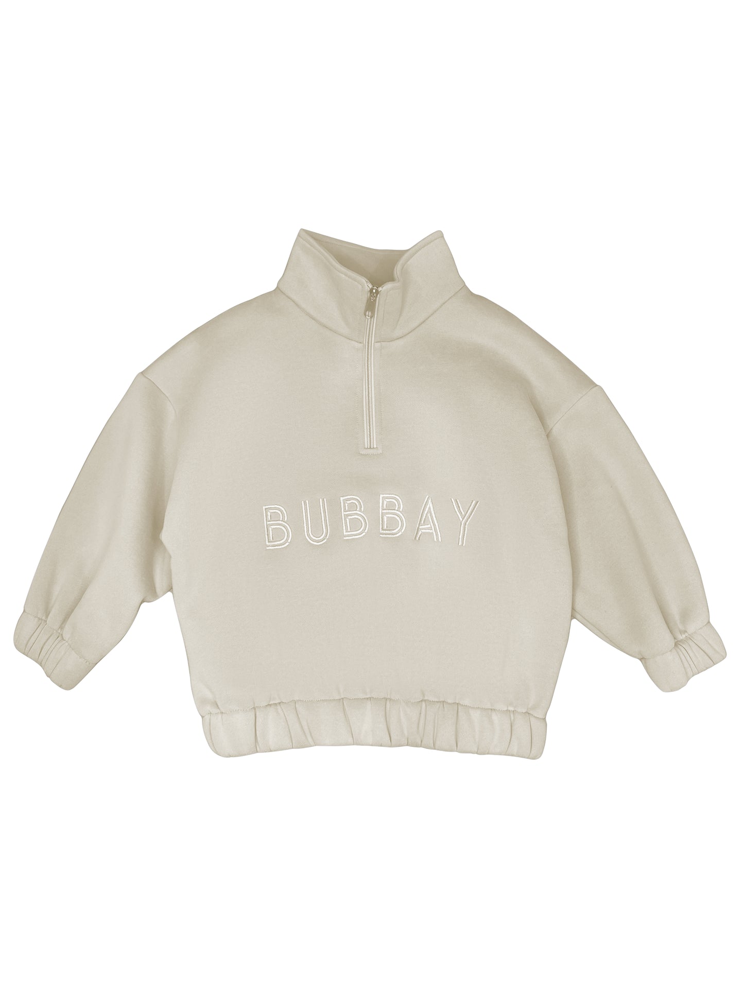 "Oh Wow" Tracksuit Jumper Quarter Zip