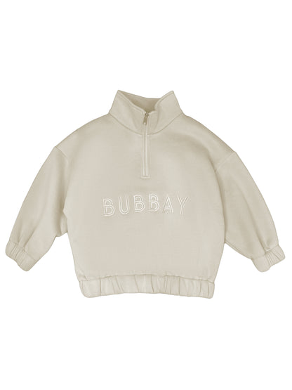 "Oh Wow" Tracksuit Jumper Quarter Zip