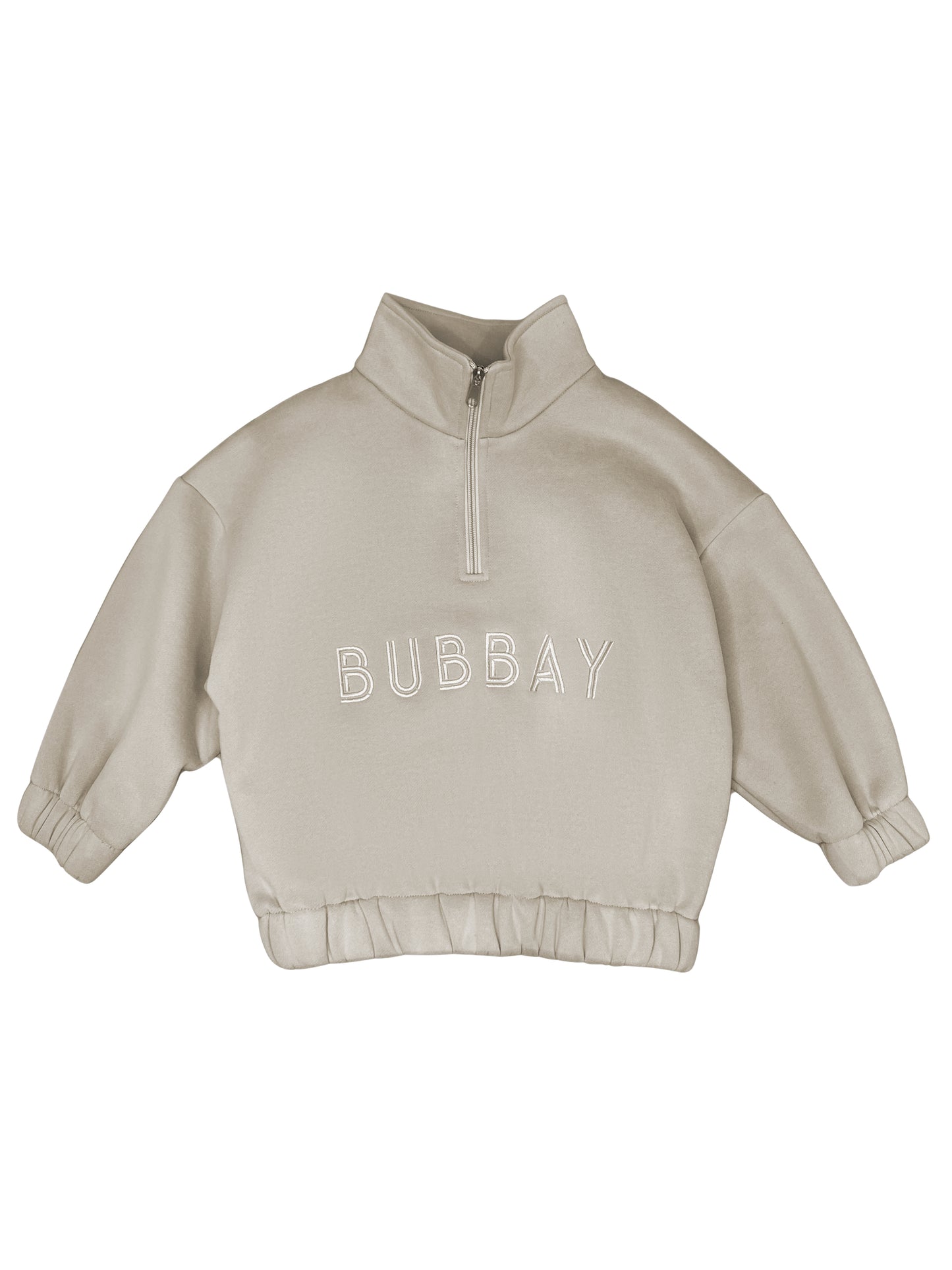"Oh Wow" Tracksuit Jumper Quarter Zip