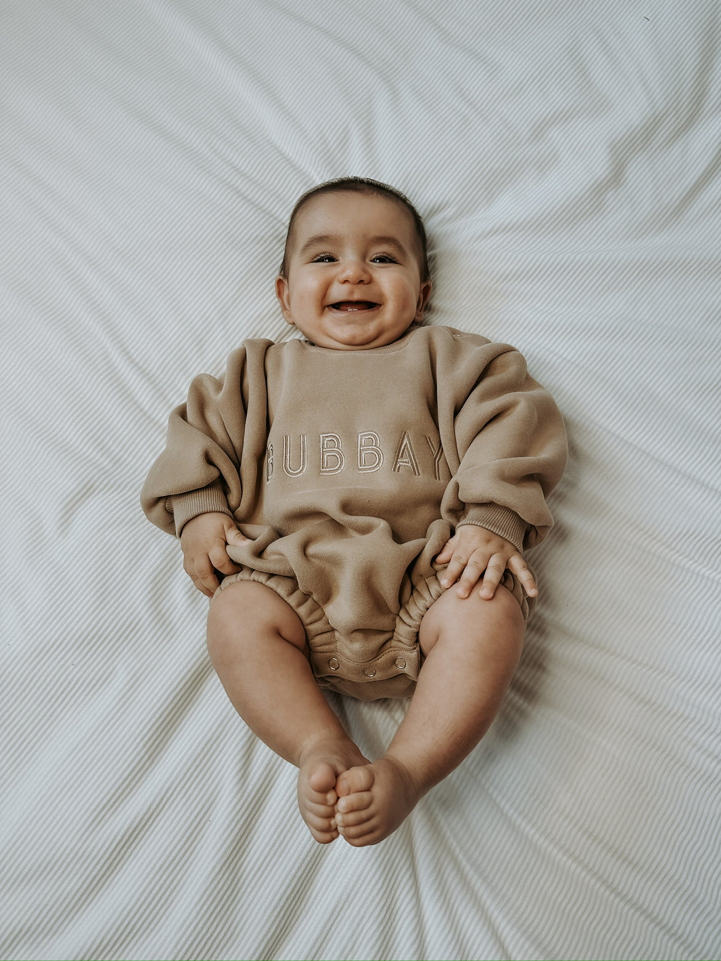 "Oh Bubbay" Classic Chunky Romper