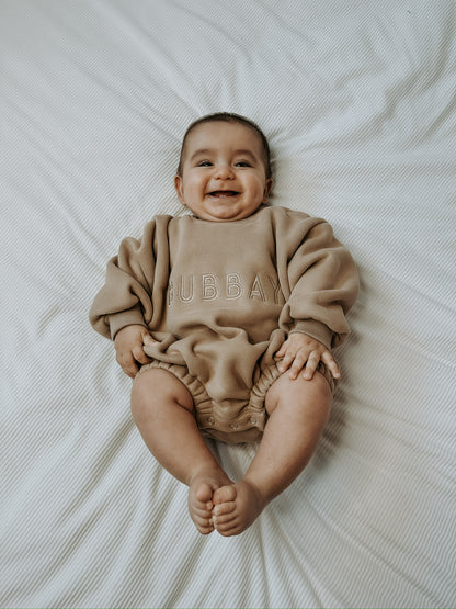"Oh Bubbay" Classic Chunky Romper