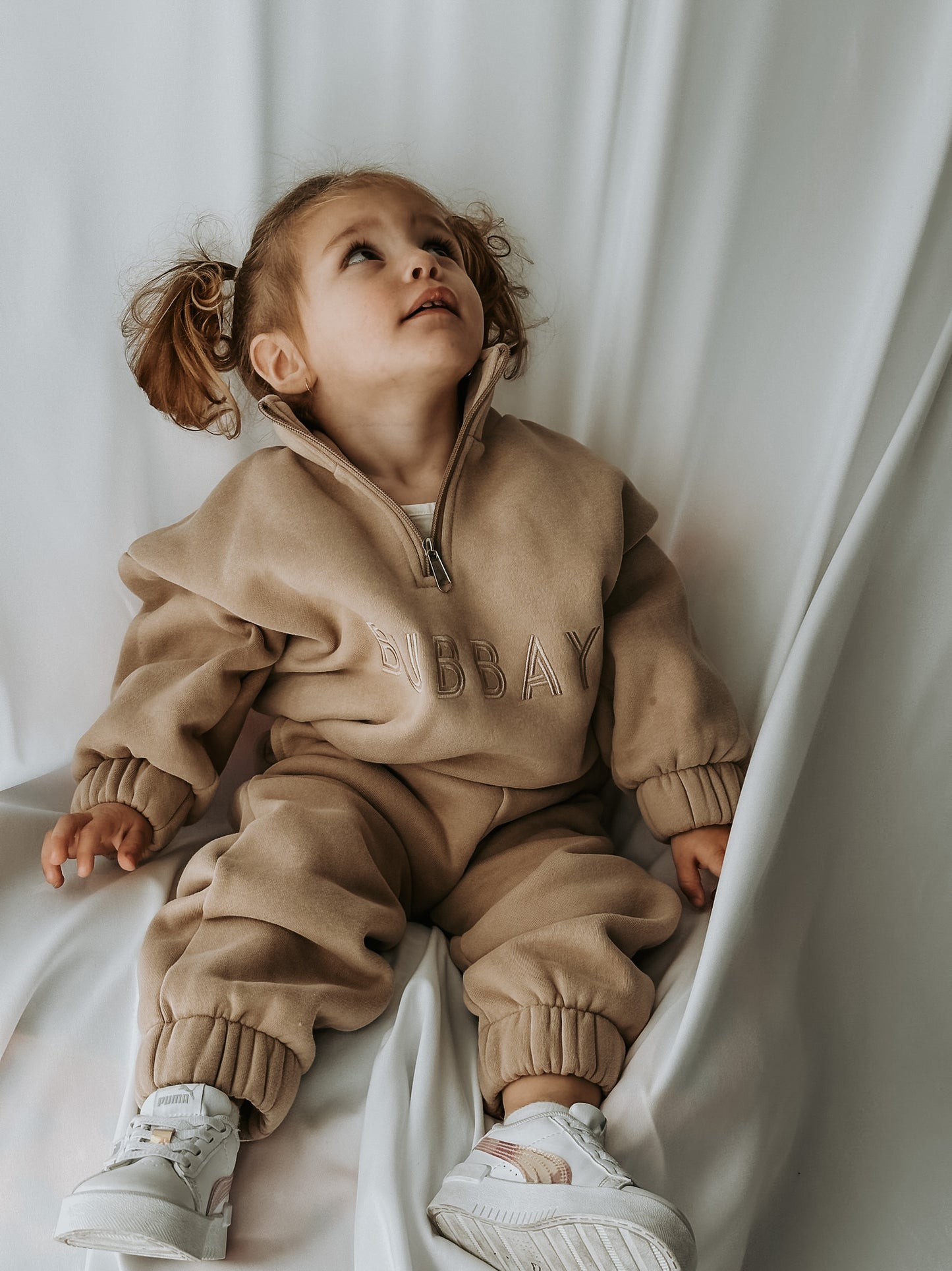 "Oh Wow" Tracksuit Jumper Quarter Zip